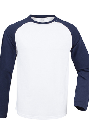 Mens Long Sleeved Baseball T