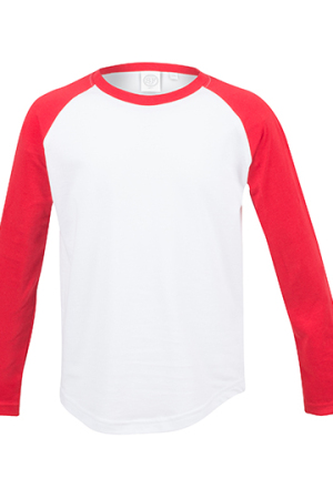 Kids Long Sleeved Baseball T