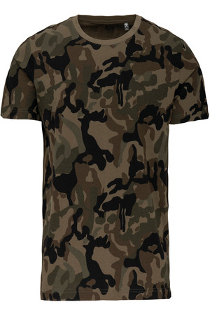 Kurzarm-T-Shirt Camo