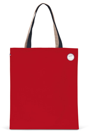 Dreifarbige Shoppingtasche