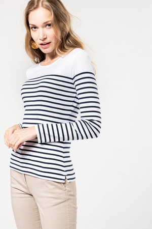 Damen-Marineshirt Langarm