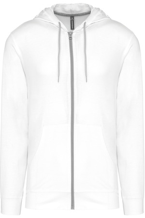 LIGHTWEIGHT COTTONHOODED SWEATSHIRT