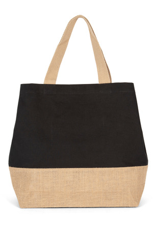 Baumwolltuch-Jute-Shoppingtasche