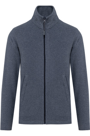 Falco > Mikrofleece-Jacke Heather Deluxe