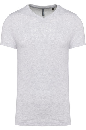 Men's short-sleeved V-neck T-shirt