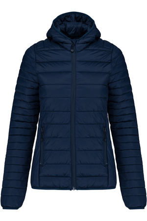 Leichte Damen-Steppjacke mit Kapuze