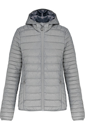 Leichte Damen-Steppjacke mit Kapuze