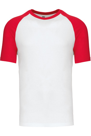 Baseball-Shirt, zweifarbig