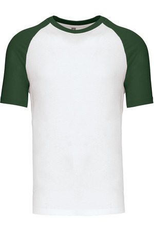 Baseball-Shirt, zweifarbig