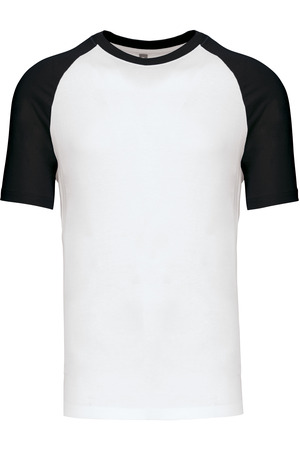 Baseball-Shirt, zweifarbig