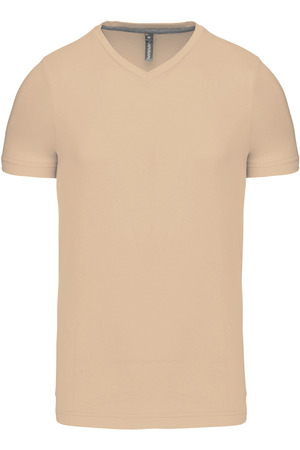 Men's short-sleeved V-neck T-shirt