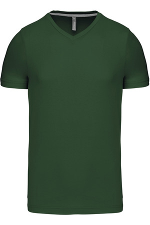 Men's short-sleeved V-neck T-shirt