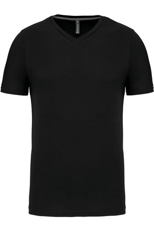 Men's short-sleeved V-neck T-shirt