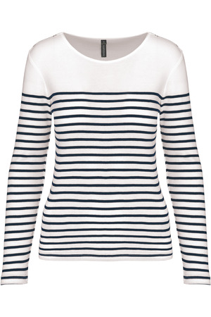 Damen-Marineshirt Langarm