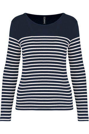 Damen-Marineshirt Langarm