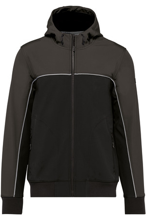 3-lagiger zweifarbiger Unisex-Softshell-Blouson