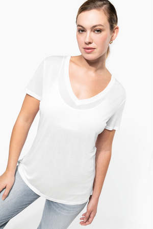 Damen Lyocell TENCEL™-T-Shirt   145g