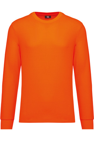 Umweltfreundliches Unisex-T-Shirt mit langen Armen aus Baumwolle/Polyester