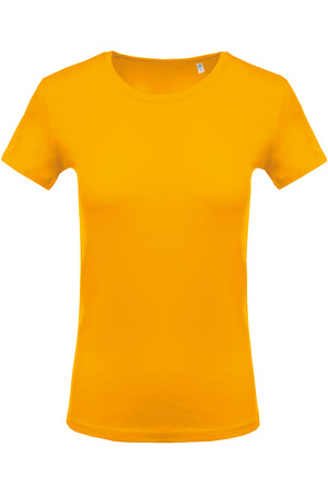 Ladies' short-sleeved crew neck T-shirt