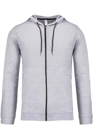 LIGHTWEIGHT COTTONHOODED SWEATSHIRT