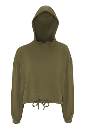 Women´s Cropped Oversize Hoodie