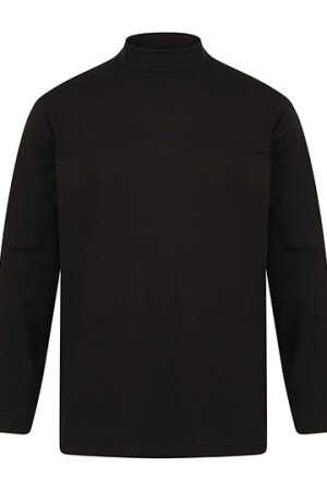 Roll-Neck Long-Sleeve T-Shirt