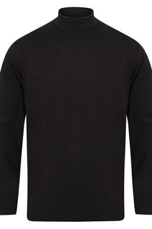 Roll-Neck Long-Sleeve T-Shirt