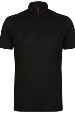 Mens Stretch Polo Shirt + Wick Finish