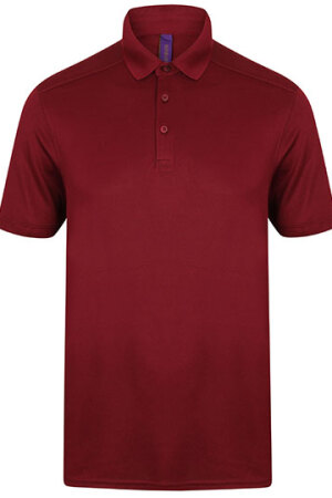 Mens Stretch Polo Shirt + Wick Finish