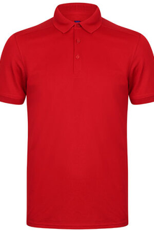 Mens Stretch Polo Shirt + Wick Finish