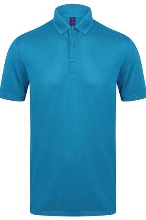 Mens Stretch Polo Shirt + Wick Finish