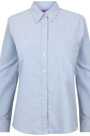 Ladies Classic Long Sleeved Oxford Shirt