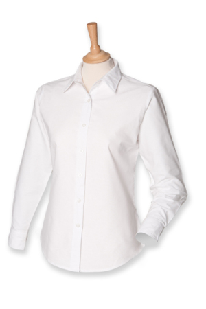 Ladies Classic Long Sleeved Oxford Shirt