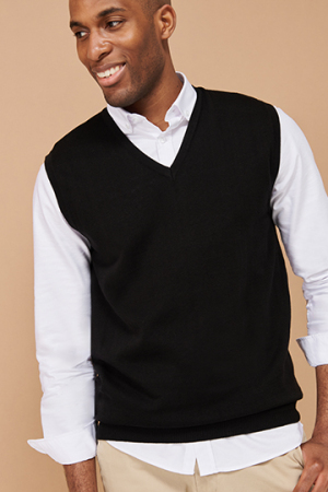 Men´s Sleeveless V-Neck Jumper