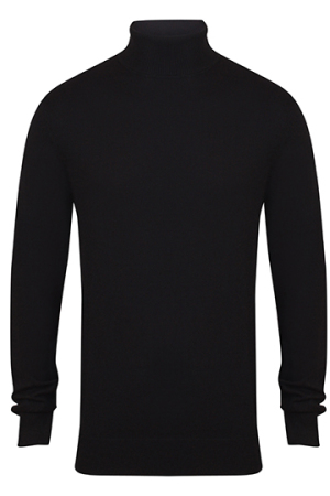 Mens Roll Neck Jumper