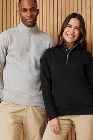 Unisex Sustainable 1/4 Zip Sweatshirt