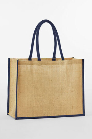 Natural Starched Jute Classic Shopper