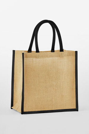 Natural Starched Jute Mini Gift Bag