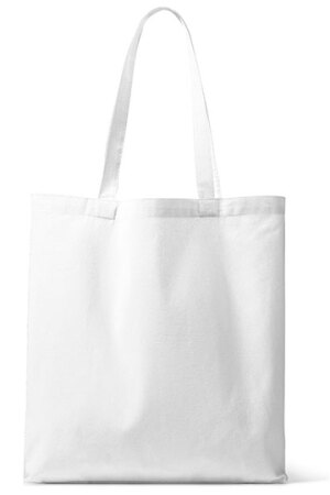 Organic Canvas Carrier Bag Long Handle London 01