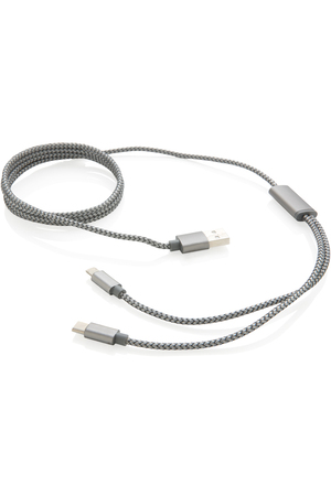 3-in-1 umwobenes Kabel