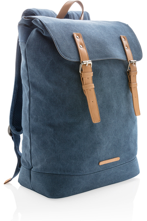 Canvas Laptop-Rucksack, PVC frei