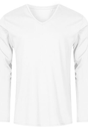 Men´s V-Neck T-Shirt Longsleeve