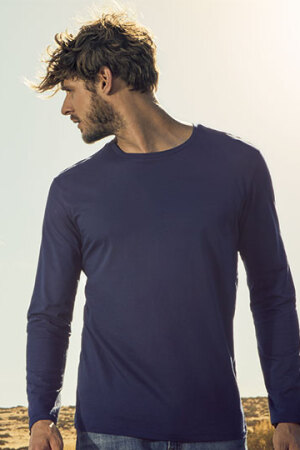 Men´s Roundneck T-Shirt Longsleeve