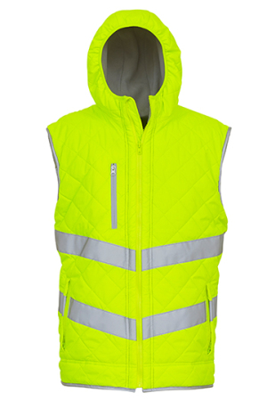 Hi Vis Kensington Hooded Gilet