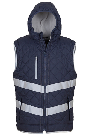 Hi Vis Kensington Hooded Gilet