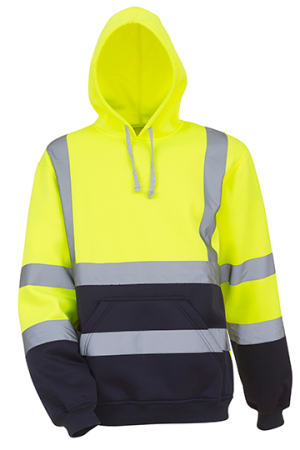 Hi Vis Pull-Over Hoodie