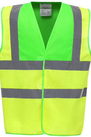 High Visibility 2 Bands & Braces Wastcoat