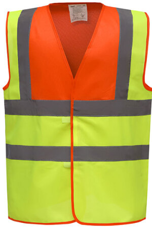 High Visibility 2 Bands & Braces Wastcoat