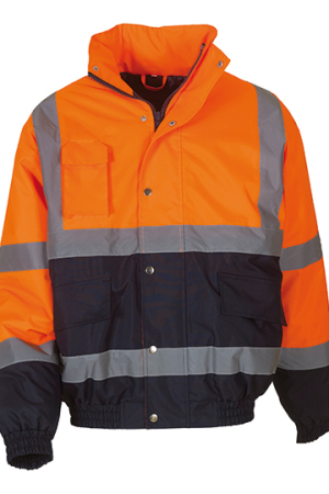 High Visibility Two-Tone Bomber Jacket