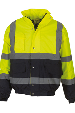 High Visibility Two-Tone Bomber Jacket